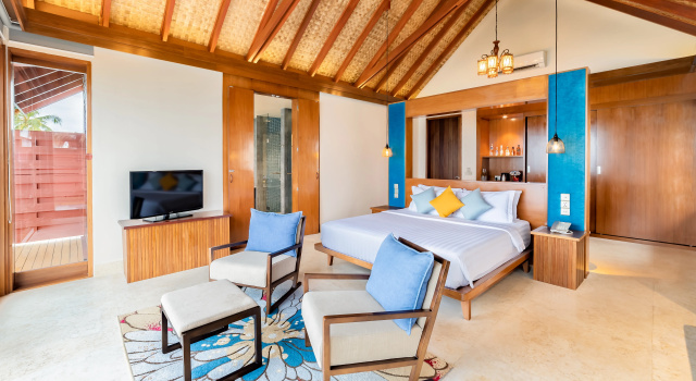 Двухместная вилла с джакузи Horizon Ocean с видом на море Furaveri Maldives - COMPLIMENTARY ROUND-TRIP SEAPLANE TRANSFER FOR TWO FOR A MINIMUM OF 5 NIGHTS OR MORE FOR STAYS 1ST MAY 2026 TO OCTOBER 31ST 2026