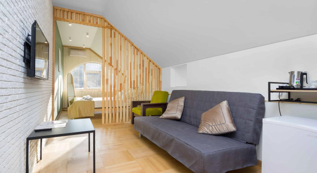 Двухместный номер Comfort с красивым видом из окна Гостевой дом Розмарин