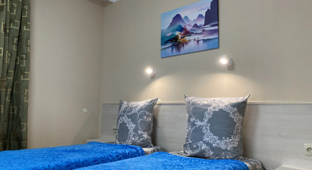 Жоғары деңгейлі Төрт орынды төсек бөлме көрініспен Mountain View Villa