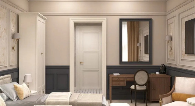 Building 2 Double Junior Suite with balcony and with city view Simfoniya Hotel