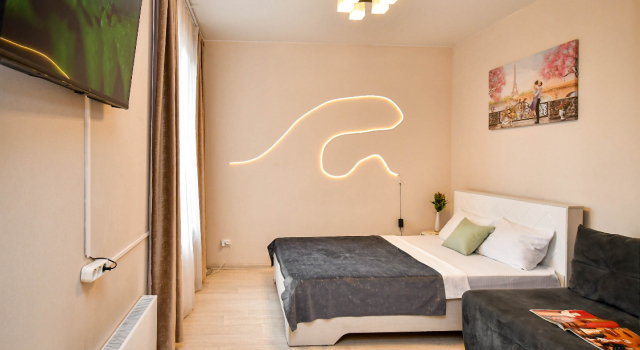 Квартира студия комфорт Грация, Забронировать Апартаменты/квартира Советский район Красноярск