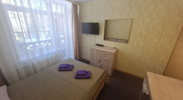 Двухместный номер Standard с балконом База отдыха Северное Сияние