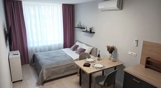 Nice Studio Flat, Buchen Sie Ferienwohnung Ryazansky 