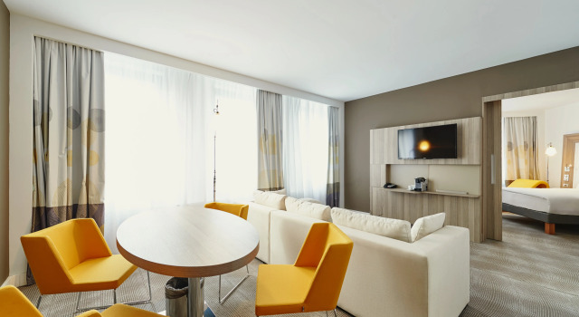 Dobbelt suite med udsigt Novotel Krasnoyarsk Tsentr Hotel