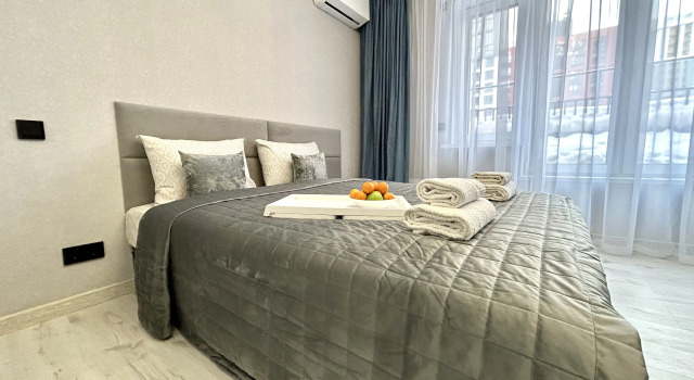 Квартира Fsf Прекрасная Студия в Элитном ЖК, Забронировать Апартаменты/квартира Октябрьский район Уфа, рядом с Аквапарк Уфа