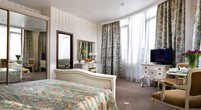 Двухместный Фирменный люкс с балконом Dolphin Resort by Stellar Hotels, Sochi