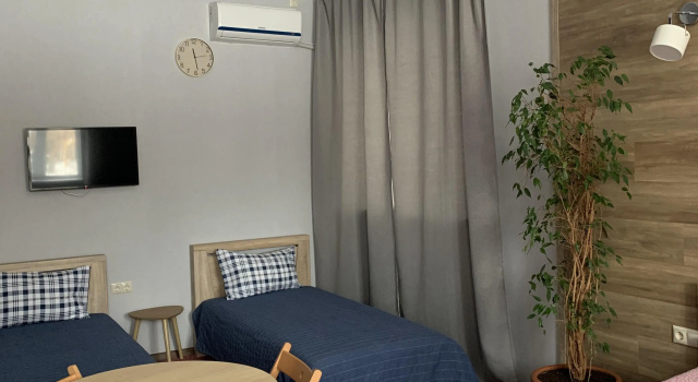 Четырёхместный номер Comfort с видом на парк Гостевой дом Соната