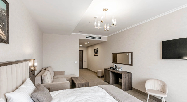 Двухместный номер Стандартный с видом на город Гостевой дом Кристалл