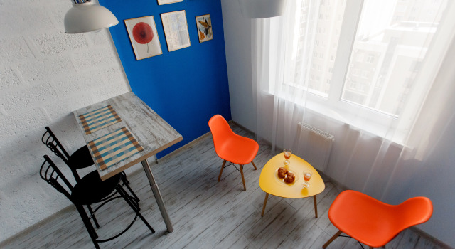 Sunny Flat Samara Flat, Book Lejlighed Leninsky district Samara, nær Samara Railway Station