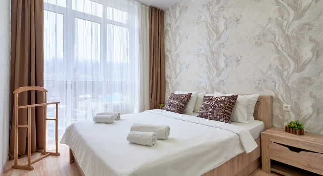 Апартаменты «Колокольчик» Ирины Савельевой с видом на горы у входа в Национальный Парк