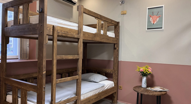 Łóżko w pokoju wieloosobowym (pokoju wieloosobowym żeńskim) Club 1723 Hostel