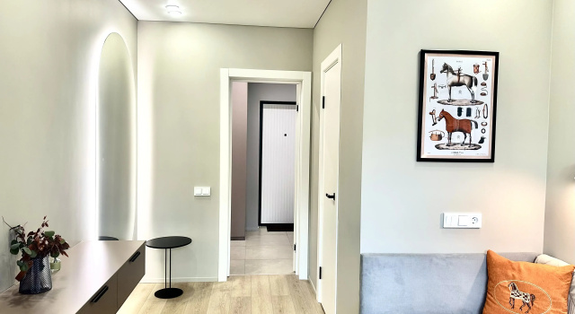 Lyuks S 2-Mya Balkonami I Dizaynerskim Remontom Flat, Boek Appartement ZAO Area Moskou