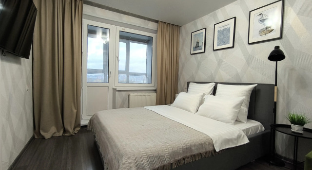 Na Lugovom pereulke Flat, 予約 アパートメント Leninsky district 