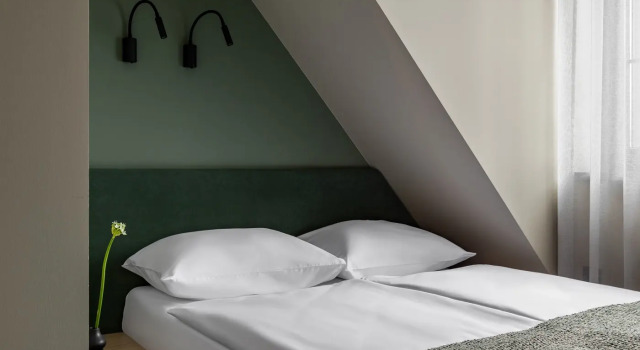 Komfort- dobbelt værelse med flodudsigt Isola Hotel