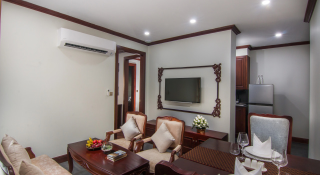 Полулюкс с балконом Anachak Angkor Suite