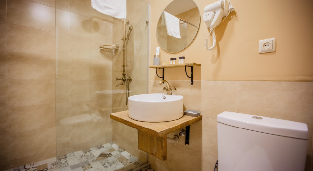 Двухместный номер Comfort с красивым видом из окна Отель Chalet Mestia