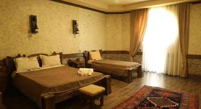 Трёхместный люкс İlisu Executive с видом на реку Курортный отель Senger Qala Riverside