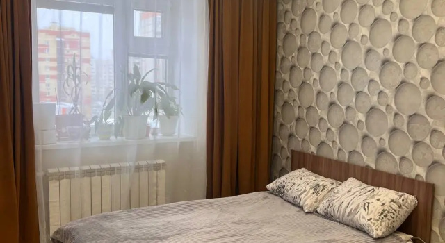 Двухместные апартаменты с балконом и с красивым видом из окна Квартира Уютная