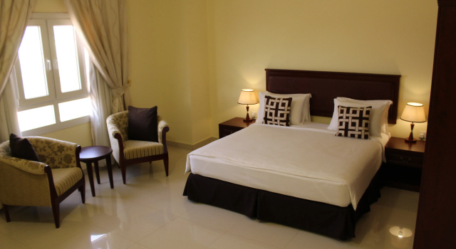 Четырёхместные апартаменты Superior с 2 комнатами Nizwa Hotel Apartments
