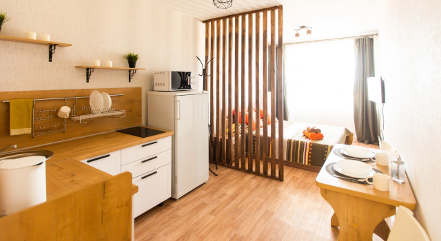 "9 Nochey" Apartamenty #11 Na Podgornoy S Krasivym Vidom Na Reku Apartments, Rezerwuj Apartament Oktyabrsky district 