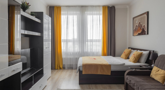 Апартаменты Mira Apartments, Забронировать Апартаменты/квартира Западный административный округ Москва, рядом с Станция метро «Пионерская»