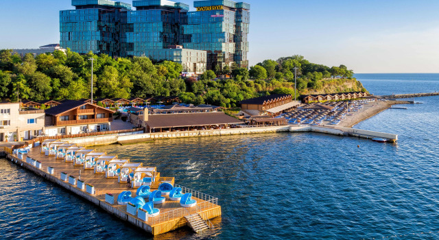 Отель Золотая Бухта, Забронировать Санаторий Анапа Побережье Анапы, рядом с Анапский археологический музей