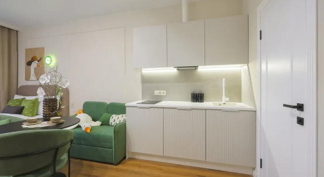 Studiya 1213-2 V Zhk Khayvej Flat, Rezervovat Apartmán UVAO Area Moskva