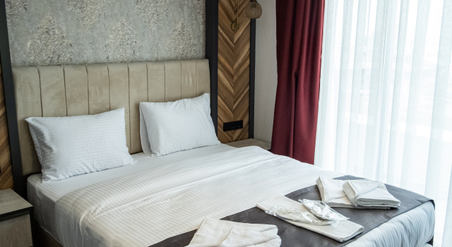 Двухместный номер Comfort с балконом и с видом на море Linda Port Hotel