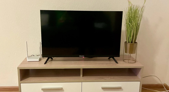 Четырёхместные апартаменты c 1 комнатой с балконом и с видом на город Квартира Pskov City Apartments Mikhailovskaia 1