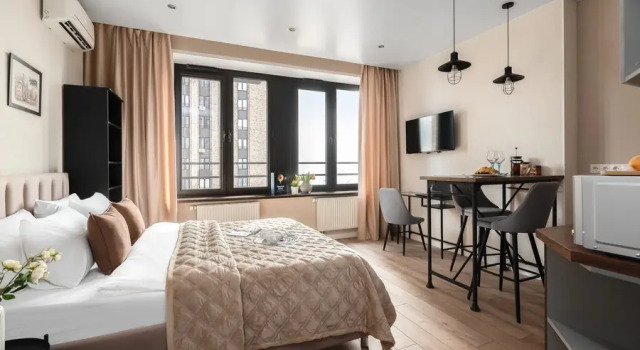 Апартаменты Bergen by Smart Lofts Moscow, Забронировать Апартаменты/квартира Северо-Восточный административный округ Москва, рядом с Хлебозавод 9