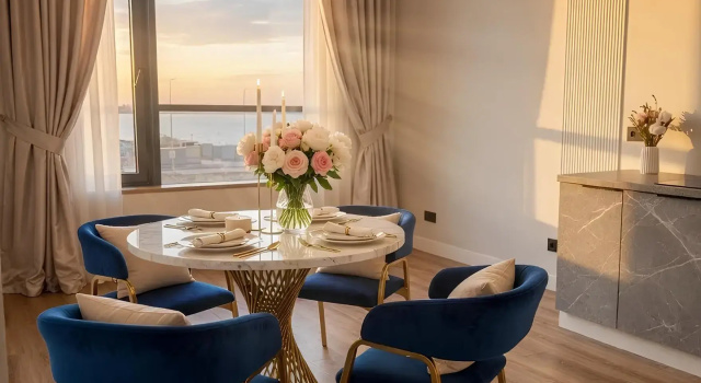 Premium-Yevro-2 S Vidom Na Zaliv | Glorax Premium | V.o. | Do 4 Gostey Flat, Rezervovat Apartmán Petrohrad hotely s parkováním, Parkování