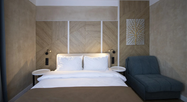 Двухместный Полулюкс на 4 этаже Гостевой дом  Платинум