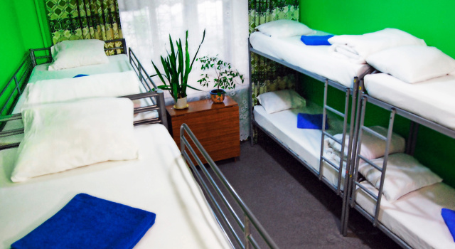 Кровать в общем номере Хостел AllaHouse