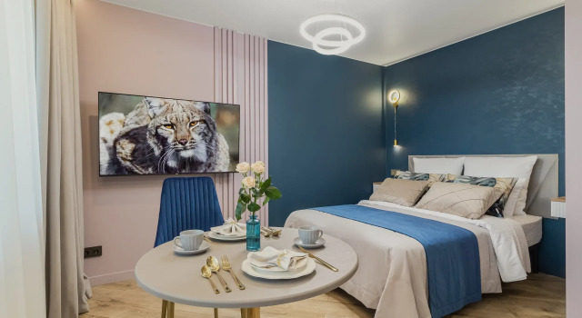 Dizaynerskaya Studiya S Vidom Na Gorod Na Zarechnoy Apartments, Book Lejlighed Pargolovo 