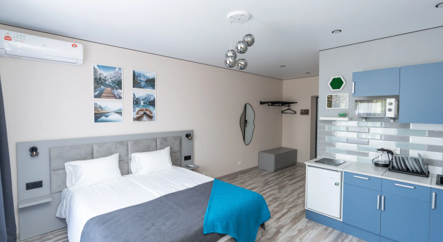 Двухместный номер Superior с видом на внутренний двор Отель Атмосфера