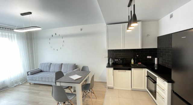 Stylish one bedroom apartment Lublinsky Park Residential Complex flat, Boek Appartement UVAO Area Moskou