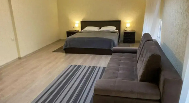 Четырёхместный номер Standard Мансарда с красивым видом из окна Отель Каштан