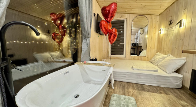 Шале Уютная студия Молекула, Забронировать Шале Коттеджи Краснодара, Коттедж