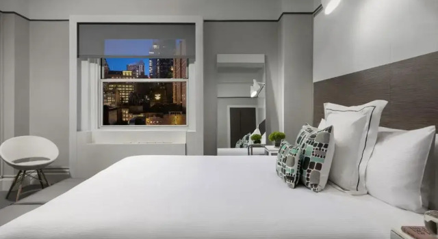 Executive Dvoulůžkový s manželskou postelí pokoj Paramount Times Square - A Generator Hotel